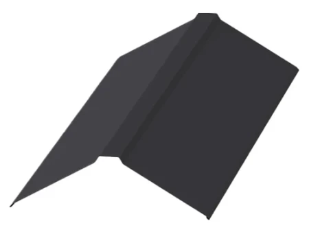 Планка конька плоского Металл Профиль 190x190x2000 0,50 PURETAN цвет RR 23