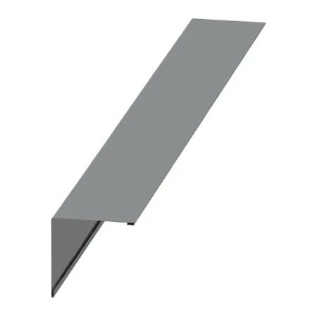 Планка угла наружного Металл Профиль 115x115x2000 0,45 Полиэстер цвет RAL 7004 Планка угла наружного Металл Профиль 115x115x2000 0,45 Полиэстер цвет RAL 7004