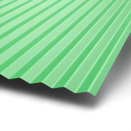 МП-18 (гофра) Полиэстер 0,45 Ral 6002