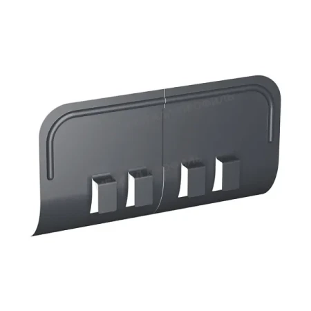 Ограничитель перелива Металл Профиль FORAMINA FREEZE Valori двухсторонний 0,6 Grey