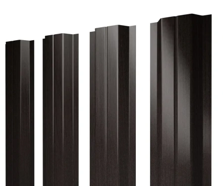 П-образный Print Elite 0,45 Coffee Wood прямой