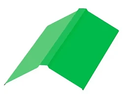 Планка конька плоского Металл Профиль 120x120x2000 Norman 0,5