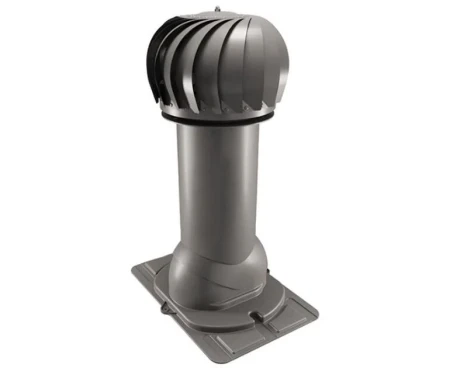 не утепленная с универсальным проходным элементом 110 мм Ral 8019