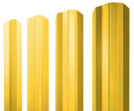 М-образный Satin 0,5 RAL 1018 фигурный