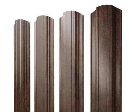 Прямоугольный Print Elite Double 0,45 Antique Wood фигурный