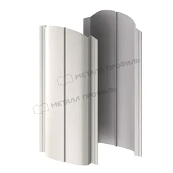 Штакетник Металл Профиль Круглый Ellipse Norman 0,5 фигурный