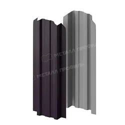 Штакетник Металл Профиль Прямоугольный Lane Valori 0,5 фигурный