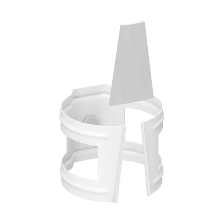 Кронштейн трубы на кирпич d-90 мм Металл Профиль GRANDSYSTEM Полиэстер 0,6 RAL 9010