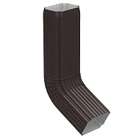 Колено трубы 76x102 мм 60 гр. Металл Профиль Бюджет Полиэстер 0,5 RR 32