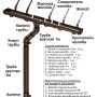 Комплект пластикового водостока d-120x80 мм Döcke Standard темно-коричневый RAL 8019   фото
