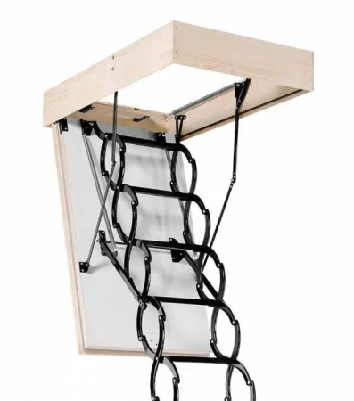 Чердачная люк-лестница Oman Ножничная Nozycowe Termo Super   фото