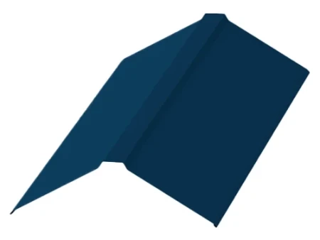 Планка конька плоского Металл Профиль 190x190x2000 0,50 PURETAN цвет RR 35 Планка конька плоского Металл Профиль 190x190x2000 0,50 PURETAN цвет RR 35