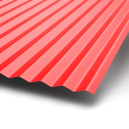МП-18 (гофра) Полиэстер 0,45 Ral 3020