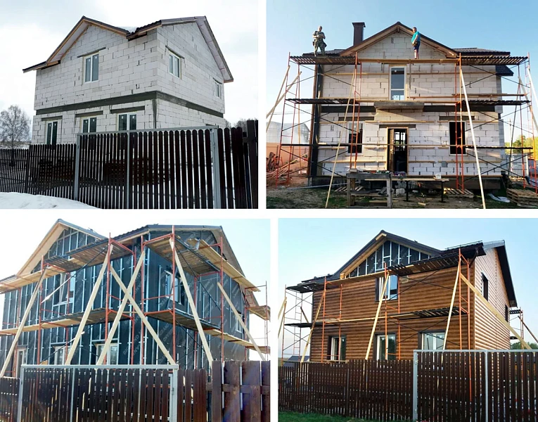 Подготовка фасада перед монтажом сайдинга