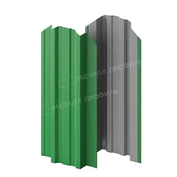 Штакетник Металл Профиль Прямоугольный Trapeze Полиэстер 0,45 фигурный