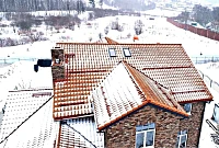 Монтаж мансардного окна в покрытие