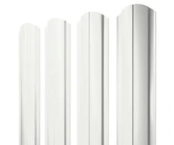 Штакетник Grand Line Полукруглый Slim Drap 0,45 фигурный Штакетник Grand Line Полукруглый Slim Drap 0,45 фигурный