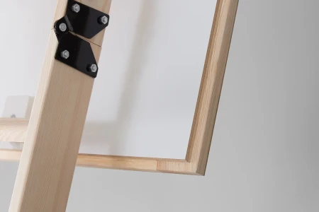 Чердачная люк-лестница Oman складная 4-х секционная Compact Termo   фото