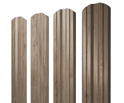 Штакетник Grand Line Twin Print Elite 0,45 фигурный