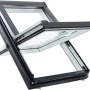 Мансардное окно Roto Designo R45 K200   фото Мансардное окно Roto Designo R45 K200   фото
