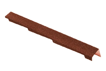 Планка торцевая правая для композитной черепицы Luxard цвет Оникс Планка торцевая правая для композитной черепицы Luxard цвет Оникс