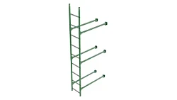 Фасадная лестница Borge Нижняя секция 2,7 м