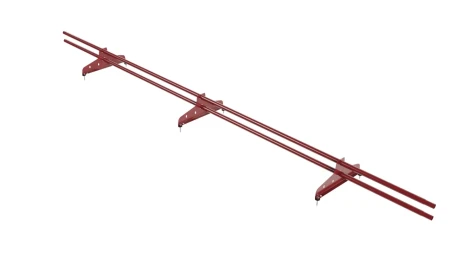 Трубчатый New Line d-25 мм 3 опоры RAL 3011