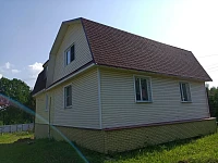 Дом с мягкой черепицей Shinglas Кантри Огайо, вид сбоку