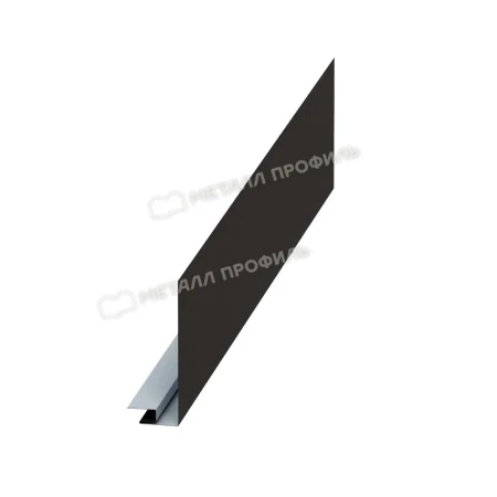Планка карнизного свеса сложная Металл Профиль 185x50x2000 0,5 Norman цвет RR 32