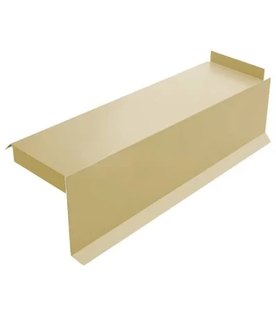 Планка сегментная торцевая правая Металл Профиль 350 мм 0,5 Norman цвет RAL 1014