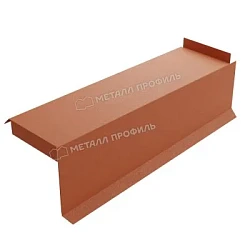 Планка сегментная торцевая правая Металл Профиль 400 мм VikingMP E 0,5