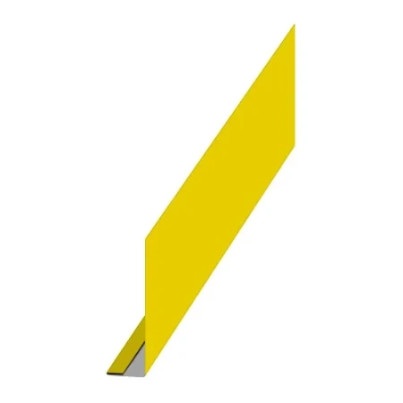 Планка карнизного свеса Металл Профиль 250x50x2000 0,45 Полиэстер цвет RAL 1018