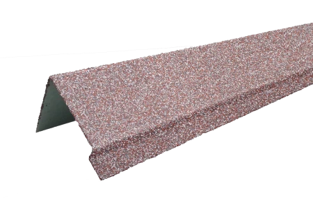 Наличник оконный металлический Lux Hauberk (гранулят) мраморный