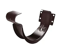 Крюк желоба d-125 мм короткий (карнизный) Grand Line GL PU Полиуретан 1,0 RAL 8017