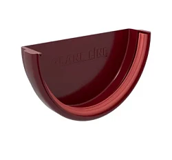 Заглушка желоба d-120 мм универсальная ПВХ Grand Line Классика