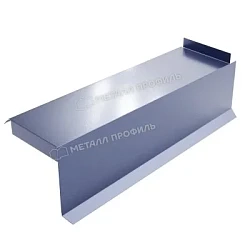 Планка сегментная торцевая правая Металл Профиль 350 мм Purman 0,5