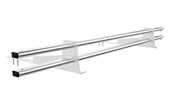 Снегозадержатель Borge для гибкой черепицы 1,5 м Оцинкованный