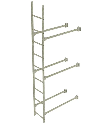 нижняя секция 2,7 м Оцинкованная 