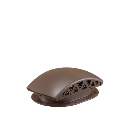 Кровельный вентиль  (черепаха) для готовой мягкой и фальцевой кровли Viotto цвет коричневый (RAL 8017)