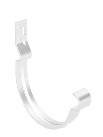 Крюк желоба d-150 мм короткий (карнизный) Grand Line Полиуретан 4,0 RAL 9003