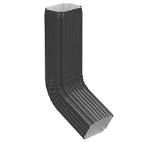 Колено трубы 76x102 60 гр. Металл Профиль Бюджет Полиэстер 0,5 RAL 7024