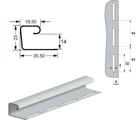 J-профиль Grand Line Tundra клен