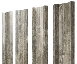 Штакетник Grand Line М-образный Colority 0,45 Print прямой