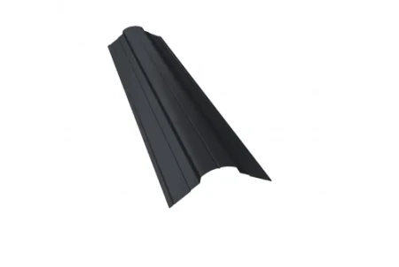 Планка конька фигурного Grand Line 70x70 0,45 Drap цвет RAL 7024 Планка конька фигурного Grand Line 70x70 0,45 Drap цвет RAL 7024