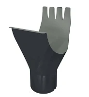 Воронка желоба d-125x90 мм Grand Line Optima Matt Полиэстер Matt 0,55 RAL 7024