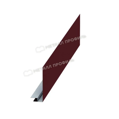 Планка карнизного свеса сложная  Металл Профиль 250x50x3000 0,5 Norman цвет RAL 3005