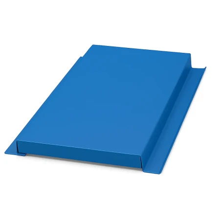 Линеарная панель Металл профиль Primepanel-Т-Г 24х178 мм с рустом Norman Ral 5015