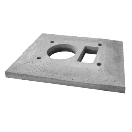 Консольная плита Schiedel Uni для одноходового дымохода с вентканалом Ø-180 мм