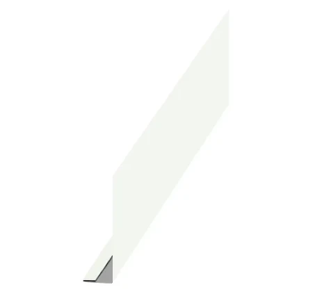 Планка карнизного свеса Металл Профиль 250x50x2000  0,5 Norman цвет RAL 9003
