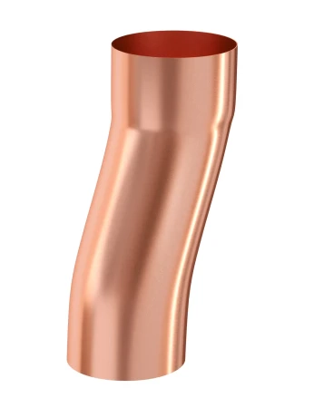 S-обвод трубы d-90 мм Aquasystem Элит 0,6 медный